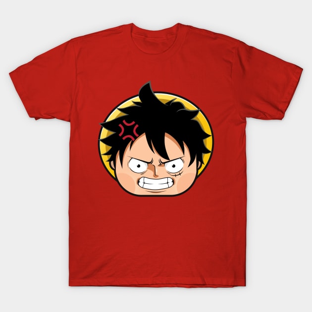 Luffy Bubble Head T-Shirt by Welcraft Design